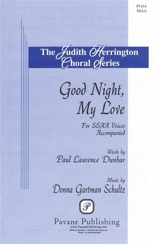 Donna Gartman Schultz Good Night, My Love Frauenchor mit Begleitung