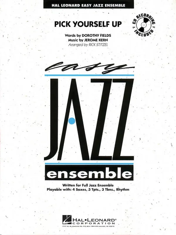 Dorothy Fields Pick Yourself Up (Arr. Rick Stitzel) Jazz Ensemble