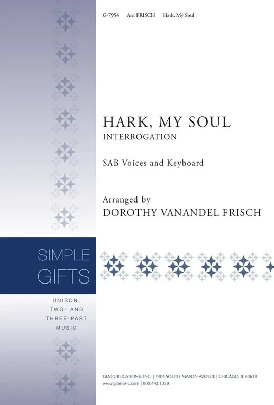 Dorothy VanAndel Frisch Hark, My Soul Gemischter Chor mit Klavier/Orgel