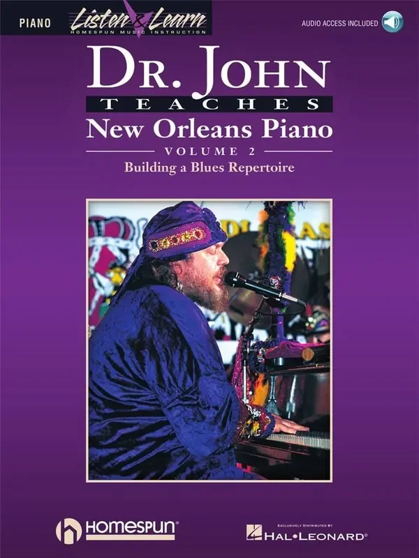 Dr. John Teaches New Orleans Piano – Volume 2