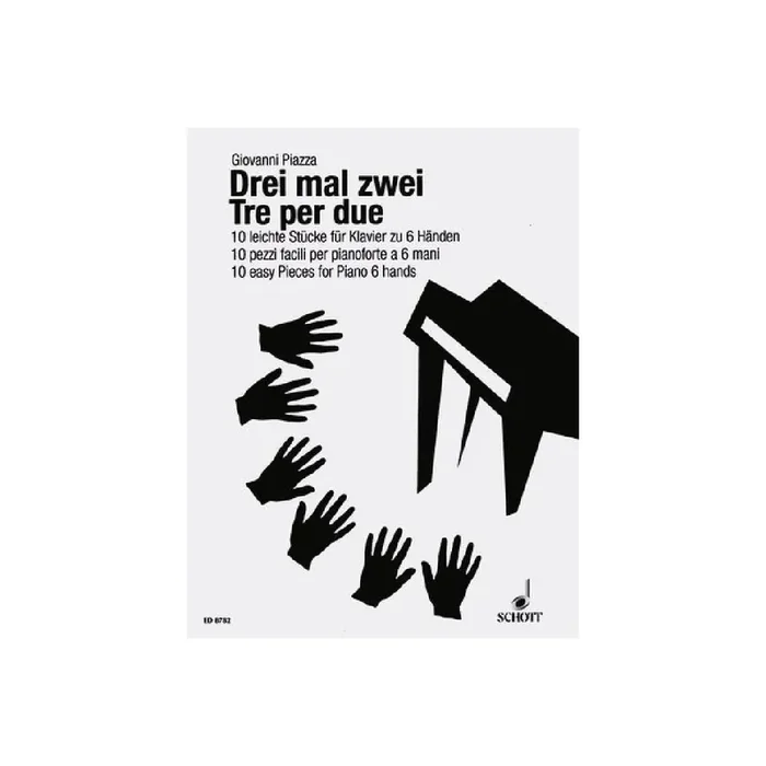 Drei mal zwei 10 leichte Stücke