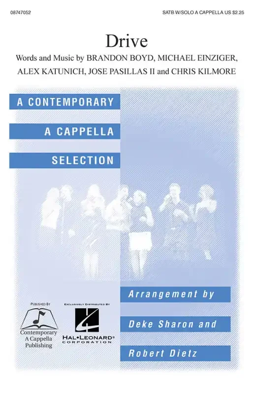Drive (Arr. Deke Sharon) Gemischter Chor A cappella