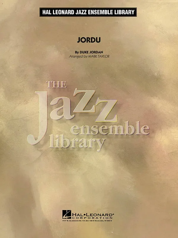 Duke Jordan Jordu (Arr. Mark Taylor) Jazz Ensemble