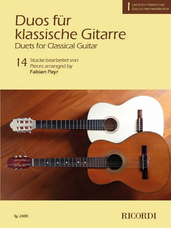 Duos für klassische Gitarre 1 (Arr. Fabian Payr) Gitarre Duett