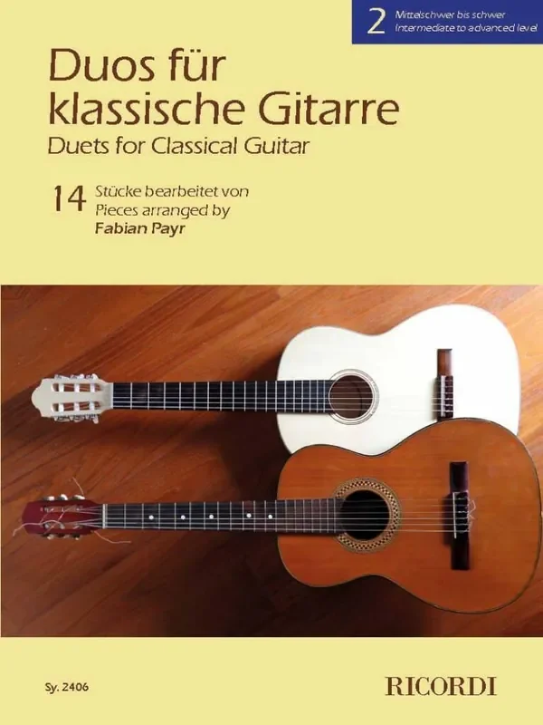 Duos für klassische Gitarre 2 (Arr. Fabian Payr) Gitarre Duett