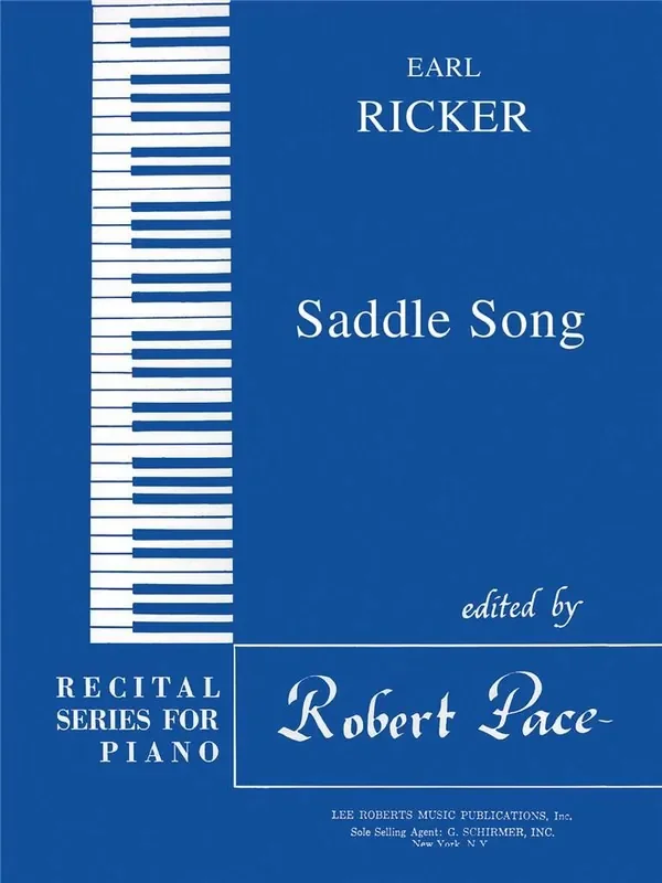 Earl Ricker Saddle Song Klavier Solo