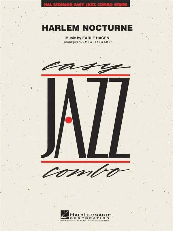 Earle Hagen Harlem Nocturne (Arr. Roger Holmes) Jazz Ensemble