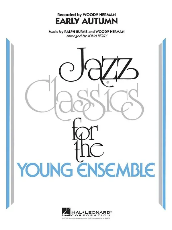 Early Autumn (Arr. John Berry) Jazz Ensemble