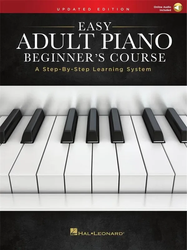 Easy Adult Piano Beginner‘s Course – Updated Ed.