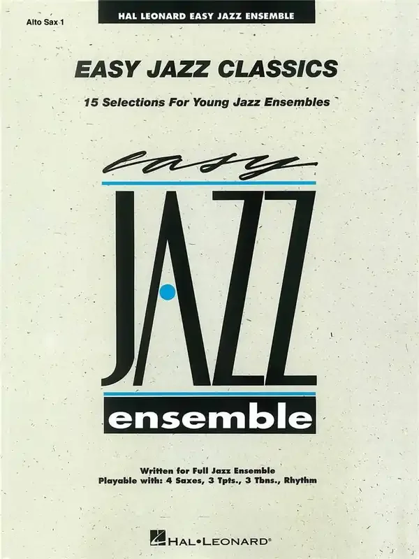 Easy Jazz Classics – Alto Sax 1 Jazz Ensemble