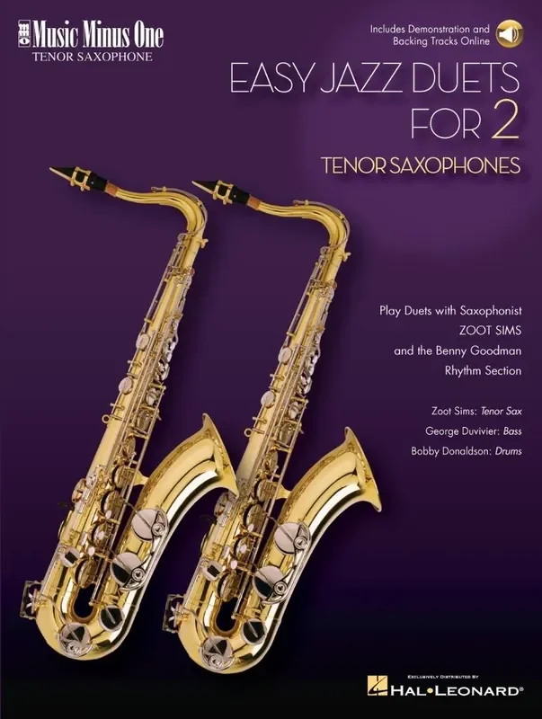 Easy Jazz Duets for 2 and Rhythm Section Tenorsaxophon