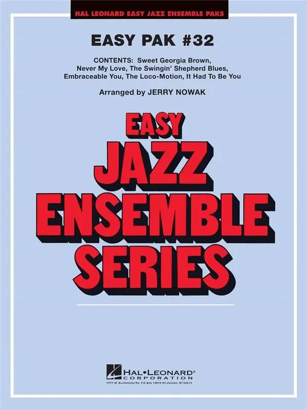 Easy Jazz Ensemble Pak 32 Jazz Ensemble