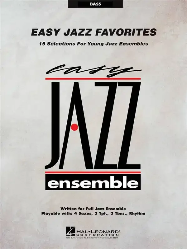 Easy Jazz Favorites – Bass Jazz Ensemble