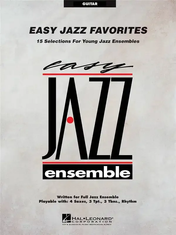 Easy Jazz Favorites – Guitar Jazz Ensemble