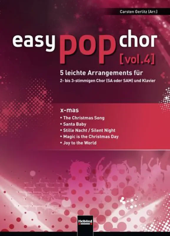 Easy Pop Chor 4 X-Mas Frauenchor mit Klavier/Orgel