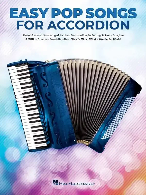 Easy Pop Songs for Accordion Akkordeon Solo
