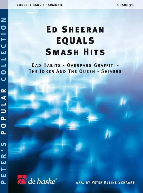Ed Sheeran Ed Sheeran EQUALS Smash Hits (Arr. P. Kleine Schaars) Blasorchester