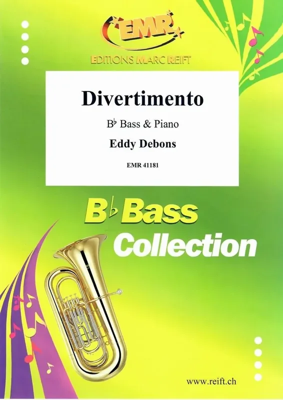 Eddy Debons Divertimento Tuba mit Begleitung