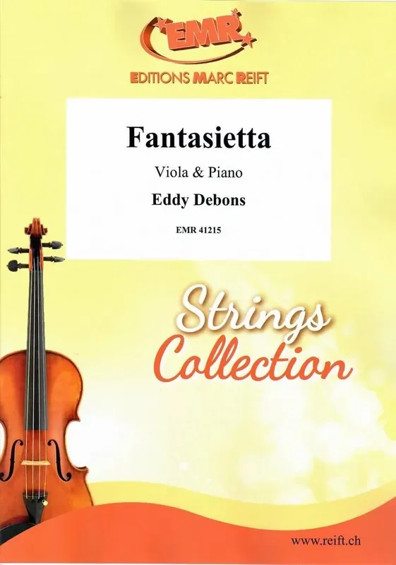 Eddy Debons Fantasietta Viola mit Begleitung