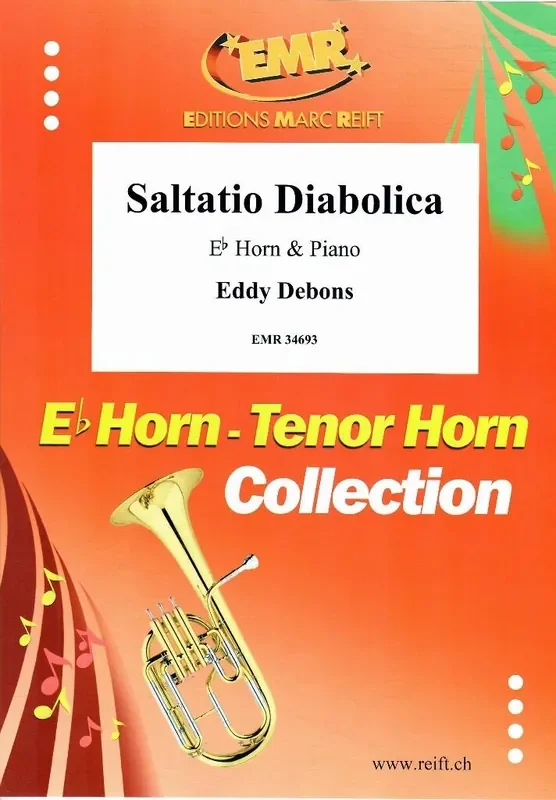 Eddy Debons Saltatio Diabolica Horn in Es mit Begleitung