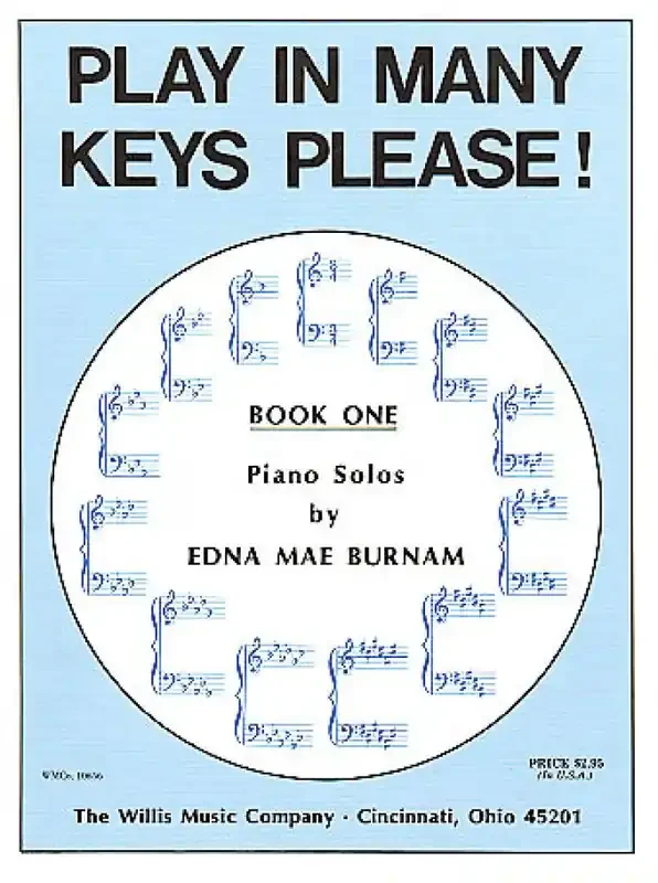 Edna-Mae Burnam Play in Many Keys Please – Book 1 Klavier Solo
