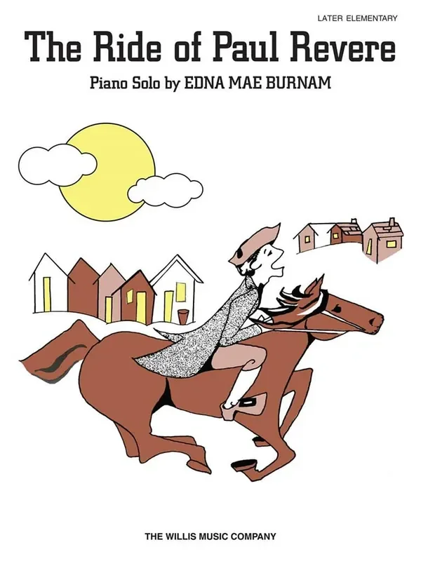 Edna-Mae Burnam Ride of Paul Revere Klavier Solo