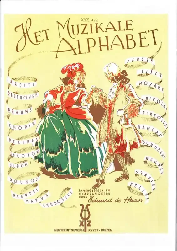 Eduard de Haan Muzikale Alphabet 1 Klavier Solo