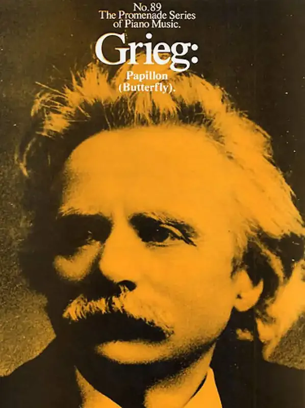 Edvard Grieg Papillon Klavier Solo