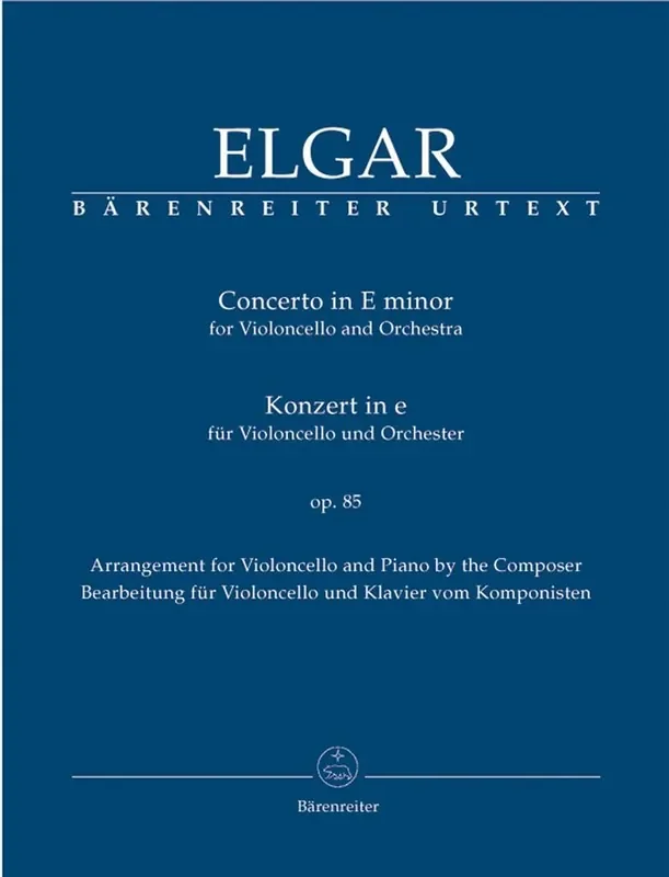 Edward Elgar Concerto (Arr. Edward Elgar) Orchester mit Solo