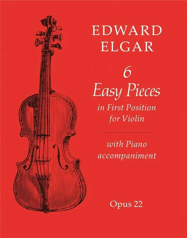 Edward Elgar Six Easy Pieces Op.22 Violine mit Begleitung
