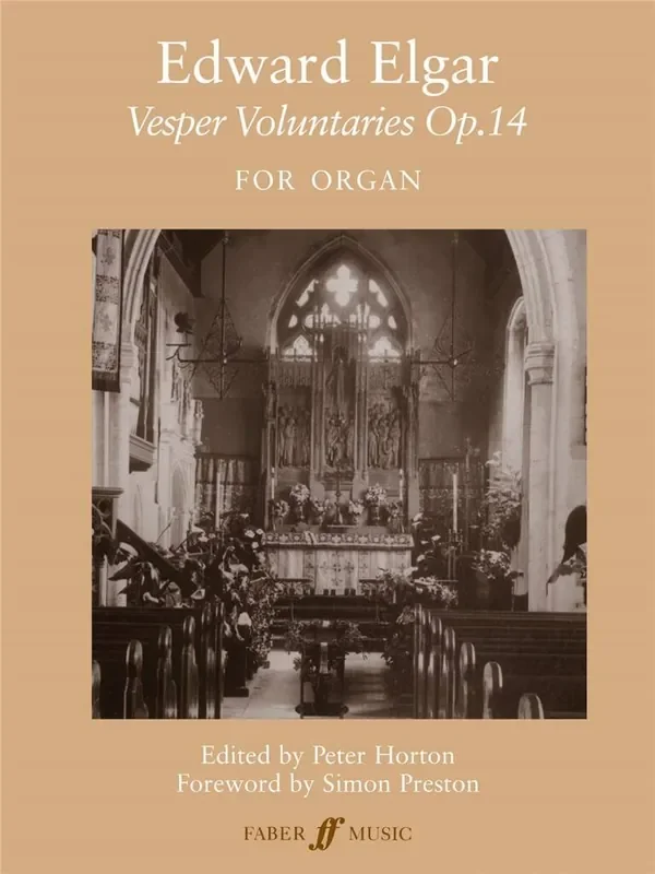 Edward Elgar Vesper Voluntaries Op.14 Orgel