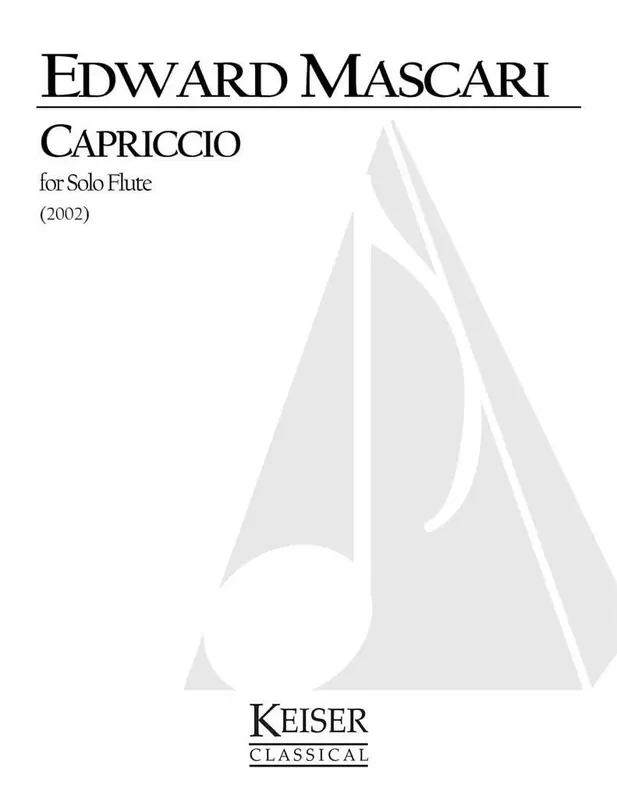 Edward P. Mascari Capriccio Flöte Solo