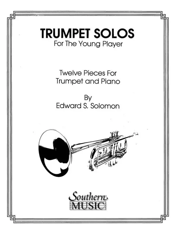 Edward Solomon Trumpet Solos For The Young Player Trompete Solo