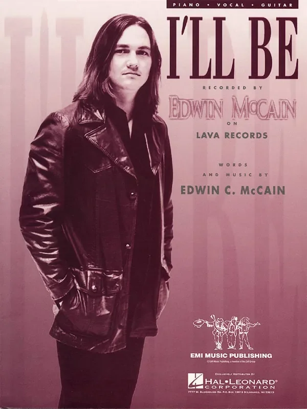 Edwin McCain I‘ll Be Klavier, Gesang, Gitarre (Songbooks)