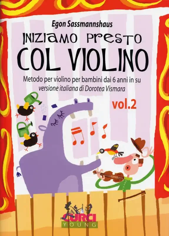 Egon Sassmannshaus Iniziamo Presto Col Violino Vol 2 Violine Solo