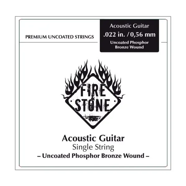 Einzelsaite G3 Akustikgitarre .020 Phosphor Bronze
