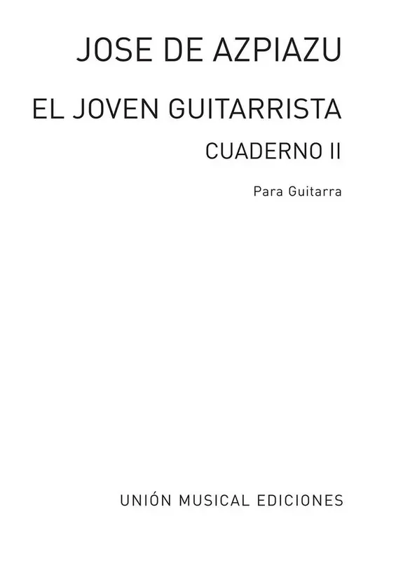 El Joven Guitarrista Volume 2 Gitarre Solo