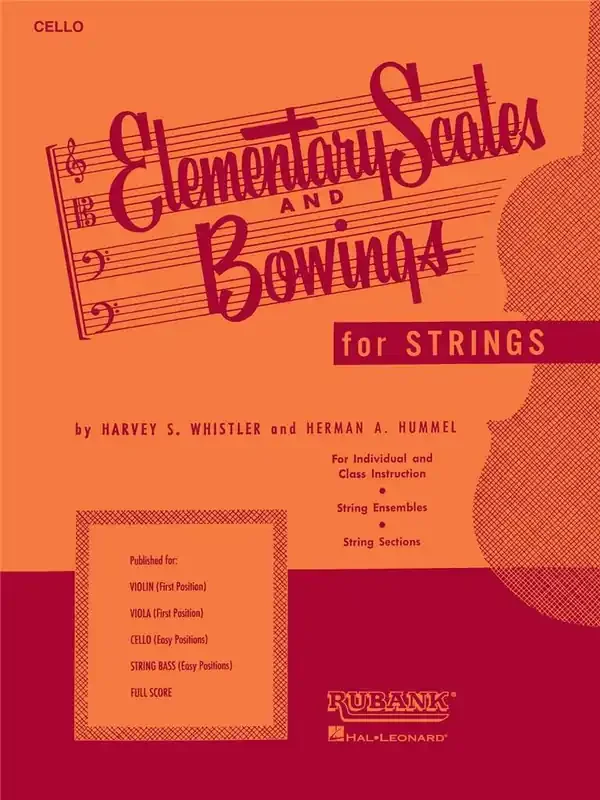 Elementary Scales and Bowings – Cello