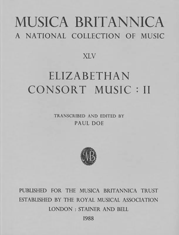 Elizabethan Consort Music II Kammerensemble