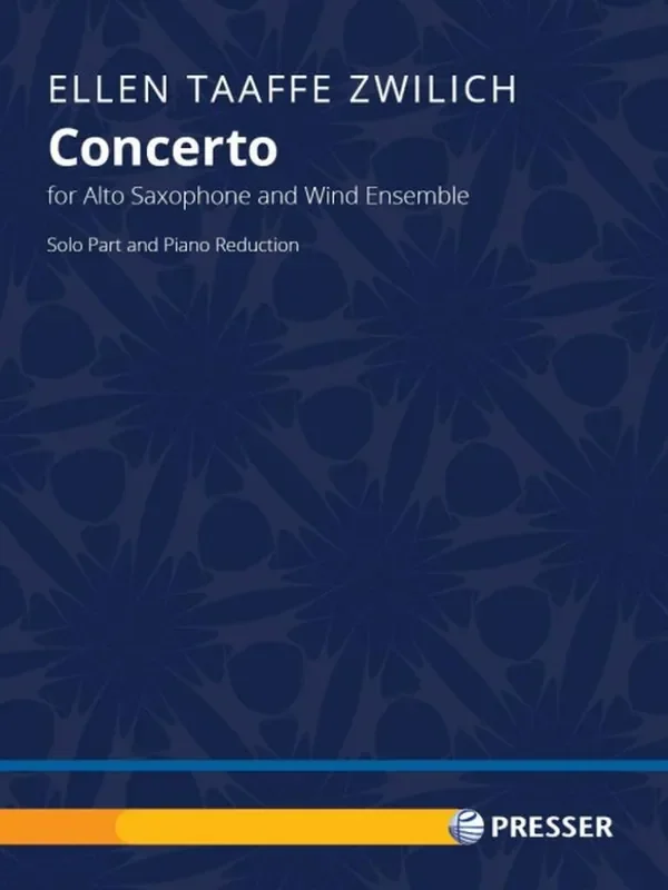 Ellen Taaffe Zwilich Concerto Altsaxophon mit Begleitung