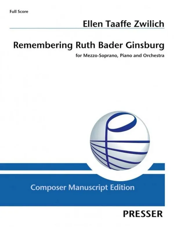 Ellen Taaffe Zwilich Remembering Ruth Bader Ginsburg Orchester mit Gesang