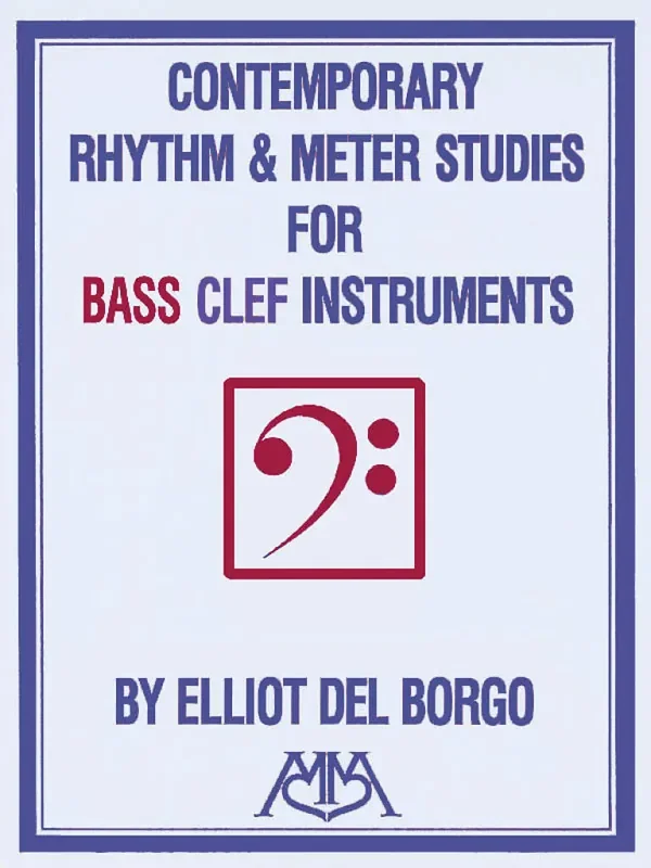 Elliot Del Borgo Contemporary Rhythm and Meter Studies Instrument im Tenor- oder Bassschlüssel