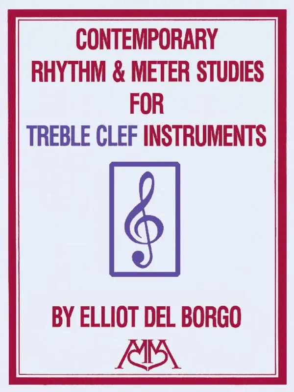 Elliot Del Borgo Contemporary Rhythm and Meter Studies Instrument im Tenor- oder Bassschlüssel