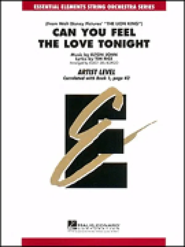Elton John Can You Feel the Love Tonight (Arr. Elliot Del Borgo) Orchester