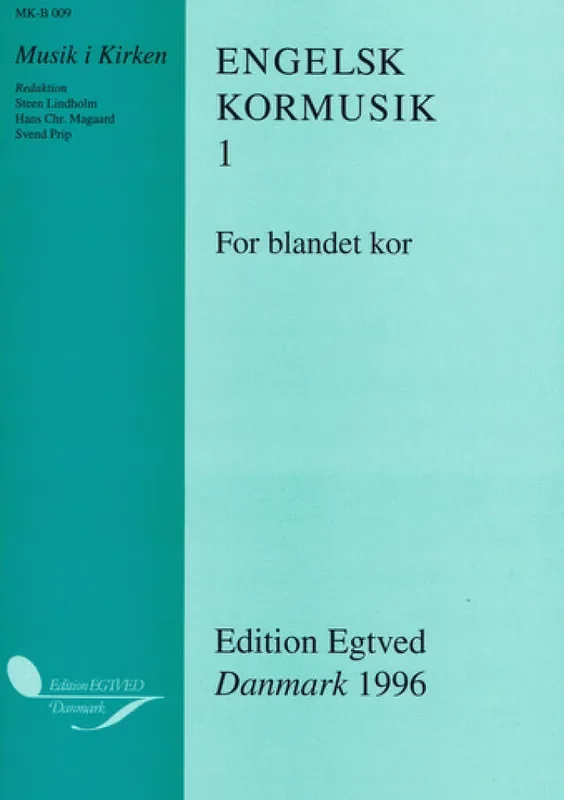 Engelsk Kormusik 1 Gemischter Chor mit Begleitung