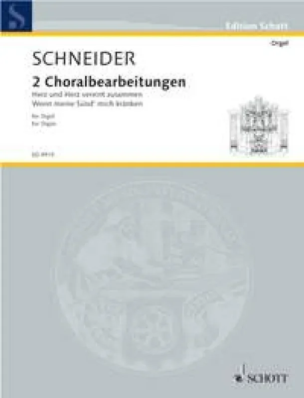 Enjott Schneider Two Choral Settings Orgel