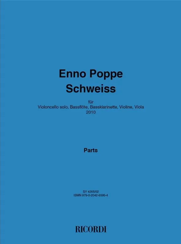 Enno Poppe Schweiss Kammerensemble