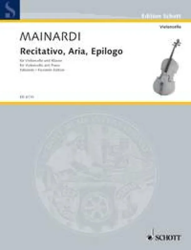 Enrico Mainardi Recitativo, Aria, Epilogo Cello mit Begleitung