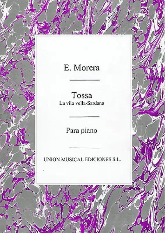 Enrique Morera Tossa – La Vila Vella-Sardana Klavier Solo