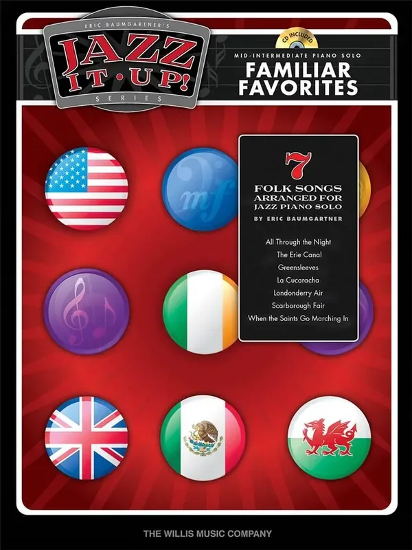 Eric Baumgartner‘s Jazz It Up! -Familiar Favorites (Arr. Eric Baumgartner) Klavier Solo